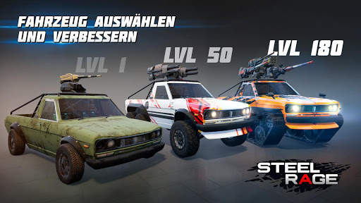 Steel Rage: Mech Cars PvP War screenshot 4