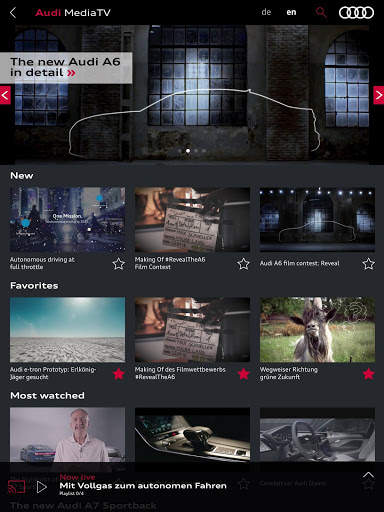Audi MediaTV screenshot 9