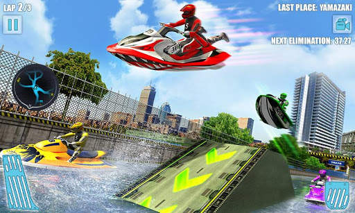 Water Jet Ski Boat Racing 3D screenshot 4