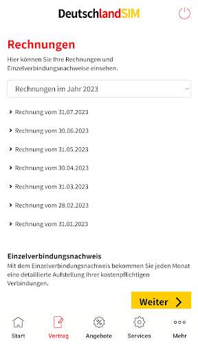 DeutschlandSIM  Servicewelt скриншот 2