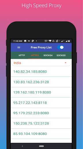 Free Proxy List screenshot 3