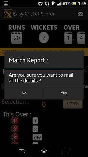 Easy Cricket Scorer screenshot 5