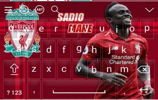 Sadio Mane Theme Keyboard screenshot 6