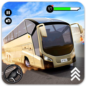 US Offroad Bus Driving Simulator 2018 أيقونة