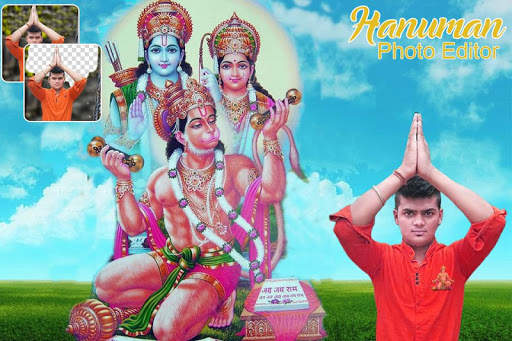 Hanuman Photo Editor : Cut Paste Editor screenshot 8