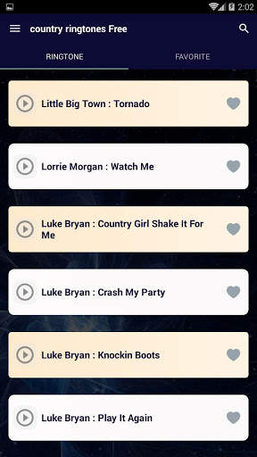 country ringtones free screenshot 8