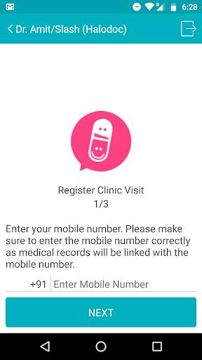 Register App 1 تصوير الشاشة