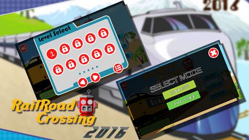 RailRoad Crossing 3D 🚅 Train Simulator Game screenshot 2
