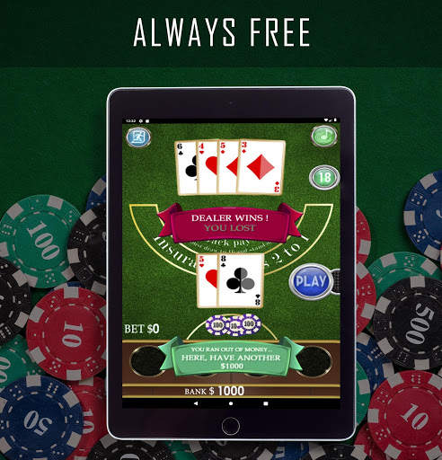 Blackjack 21 - Offline & Free screenshot 9