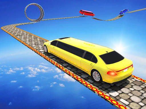 Limousine Racing Stunts Master - Car Racing Games screenshot 6