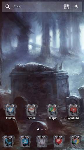 Scary Halloween Solo Launcher Theme screenshot 5