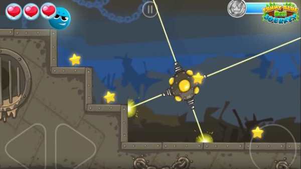 Funny Blue Ball Journey screenshot 6