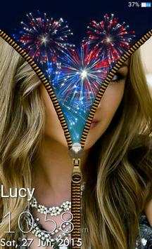 My Photo Zipper Lock Screen screenshot 7