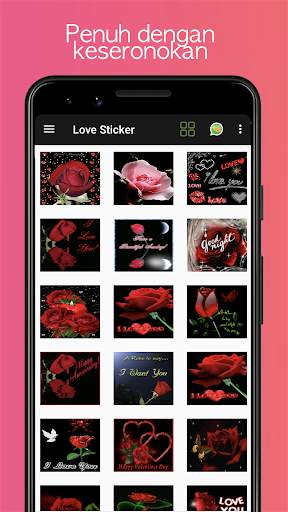 Pelekat Cinta - WAStickerApps screenshot 6