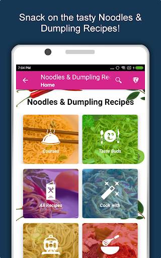 400  Noodles & Dumpling Recipes Offline, Foods screenshot 10