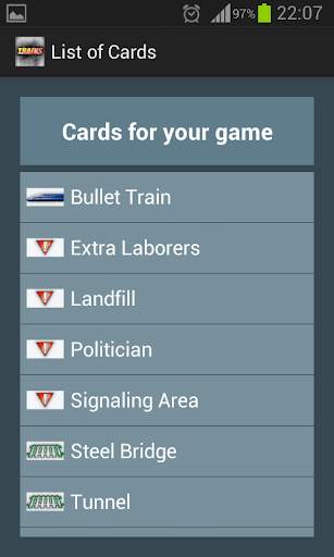 Trains Board Game Randomizer screenshot 2