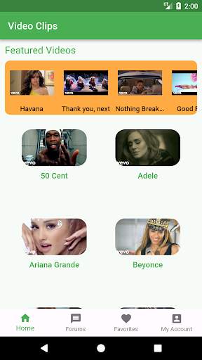 Video Clips screenshot 1