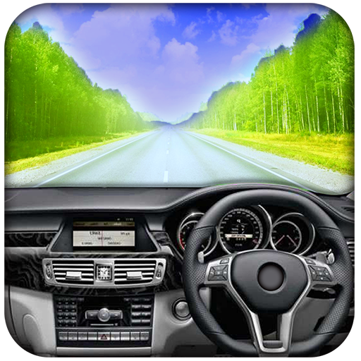 Driving In Car City Traffic icon