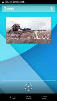 Sniper rifle weather widget screenshot 2