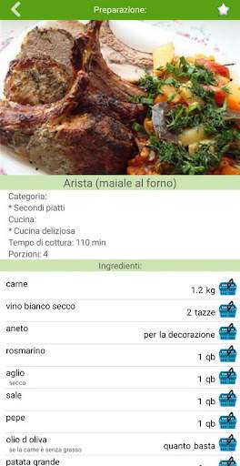 Ricette di maiale screenshot 4