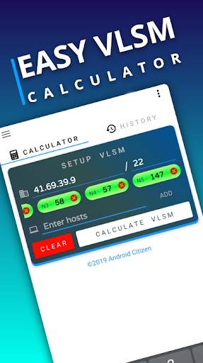 Easy VLSM Calculator screenshot 1