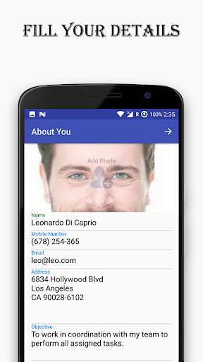 Resume Builder CV Maker screenshot 4