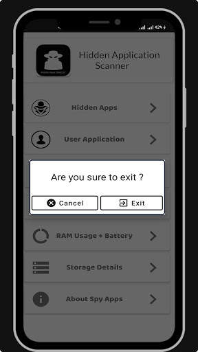Hidden Apps Detector screenshot 3