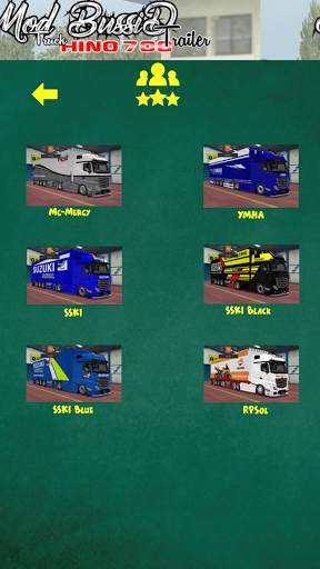 Mod Bussid Truck 700 Trailer screenshot 8