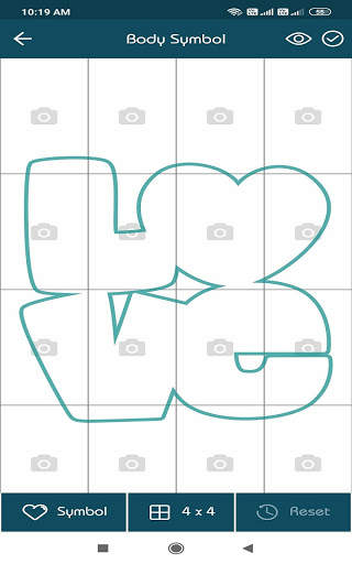 Body Symbol & Camera Selfie Symbol Collage Maker screenshot 12