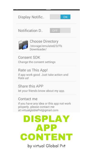 fb  video downloader by link  &  with login - 2020 screenshot 4