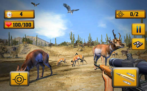 Wild Animal Shooting скриншот 1