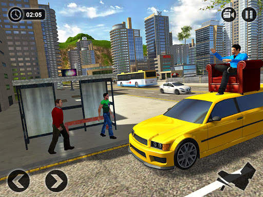 Г-н Tean Limo Driving Simulator 2018 screenshot 8