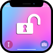 X Phone Lock Screen iOS 12 - Best Lock OS 12 أيقونة