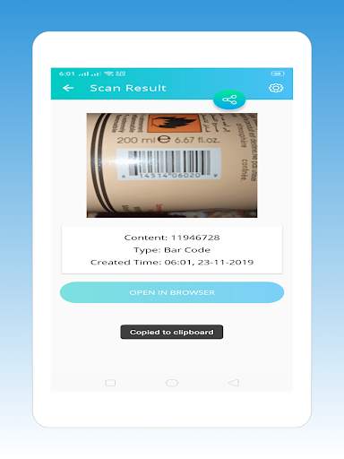 Free QR & Barcode Scanner screenshot 15