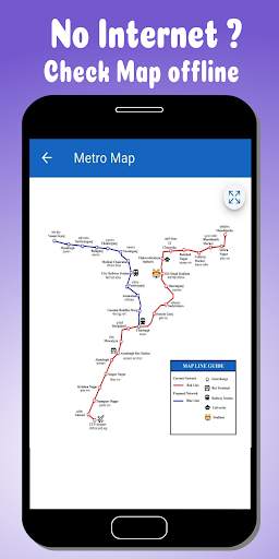 Lucknow Metro लखनऊ मेट्रो  - Route, Guide & Map screenshot 3