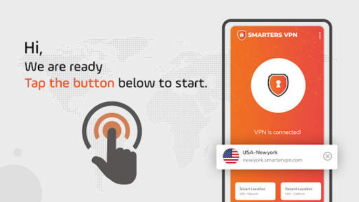 SmartersVPN - VPN Client screenshot 1