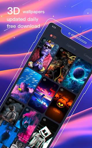3D& Video - Amazing Live Wallpaper HD & 4K screenshot 1
