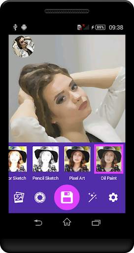 Live Camera Cartoon Effects Art screenshot 2