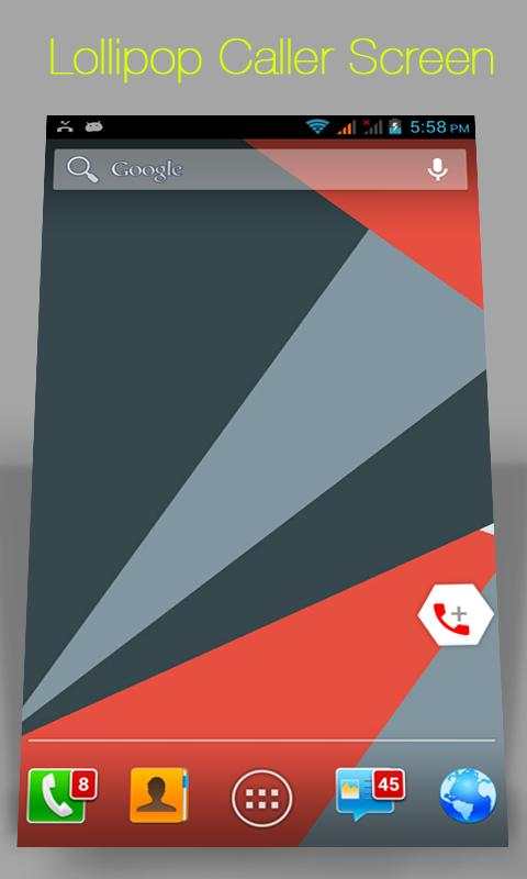Lollipop Caller Screen (R) screenshot 5