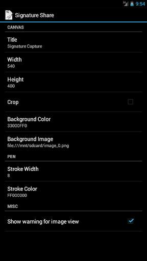 Signature Share screenshot 4