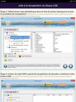 Récupération de données du lecteur USB French Help скриншот 15