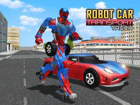 Robot Car Transport Truck Sim screenshot 16