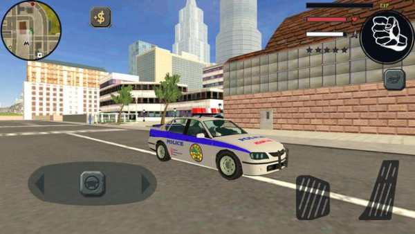 Stickman Rope Hero Police Town Simulator screenshot 4
