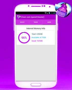 Clean Ram (Speed Master) screenshot 2