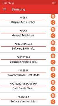 Secret Codes For All Mobiles Free screenshot 2
