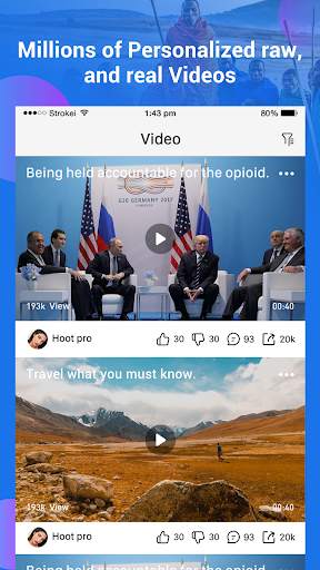 iNews-Self-media news and videos platform screenshot 1
