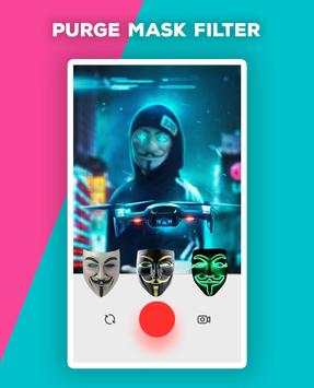 Purge Mask Filter - Led Face Mask Photo Editor 4 تصوير الشاشة