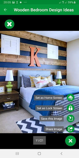 Wooden Bedroom Designs screenshot 5
