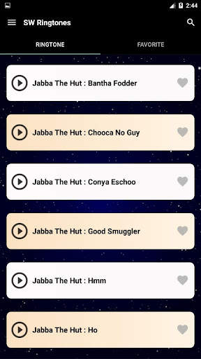 SW ringtones screenshot 5