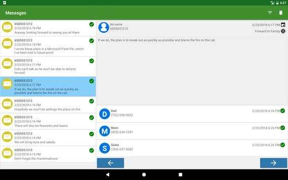Redirector de Mensajes screenshot 13